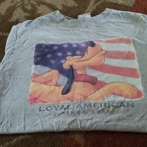 Disney mens tshirt pluto